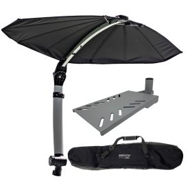 TACO ShadeFin Mini w/Black Fabric - Bag &amp; Swivel Seat Mount Kit