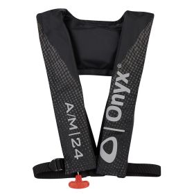 Onyx A/M-24 Auto/Manual Adult Universal PFD - Black