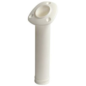 C.E. Smith Flush Mount 30&#176; Nylon Rod Holder - White