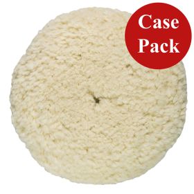 Presta Rotary Wool Buffing Pad - White Heavy Cut - *Case of 12*