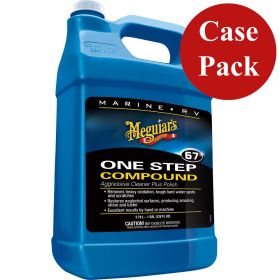 Meguiar&#39;s Marine One-Step Compound - 1 Gallon *Case of 4*