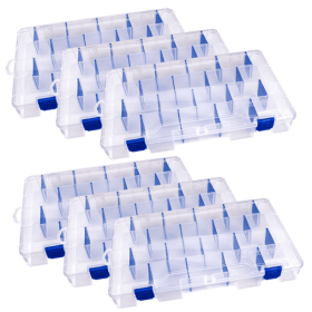 36 Compartments (Includes (18) ZerustÂ® Dividers), 6-pack