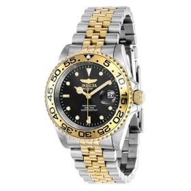 Invicta Pro Diver Ladies 38mm Stainless Steel Black Dial Quartz Watch 37163