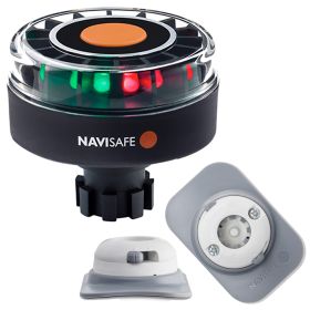 Navisafe Navilight Tricolor 2NM w/Navibolt Base &amp; RIB Mount - White