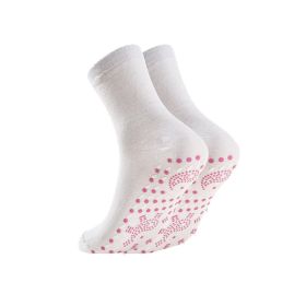 3 Pairs Heated Socks; Self Heating Socks for Men Women; Massage Anti-Freezing for Fishing Camping Hiking Skiing and Foot Warmer (Color: White, size: EUR 35-40 US 4.5-8.5)